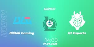 Bilibili Gaming VS G2 Esports