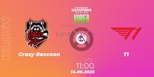 Crazy Raccoon VS T1 Crazy Raccoon VS T1