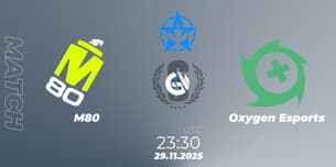 M80 VS Oxygen Esports