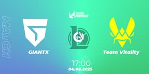 GIANTX VS Team Vitality