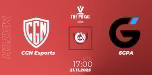 CGN Esports VS 6GPA