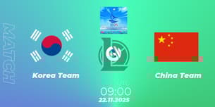Korea Team VS China Team
