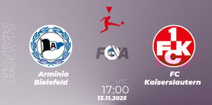 Arminia Bielefeld VS FC Kaiserslautern