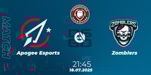 Apogee Esports VS Zomblers