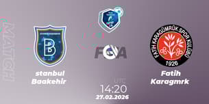 İstanbul Başakşehir VS Fatih Karagümrük