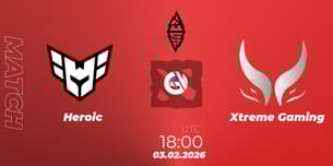 Heroic VS Xtreme Gaming Heroic VS Xtreme Gaming