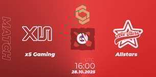 x5 Gaming VS Allstars x5 Gaming VS Allstars
