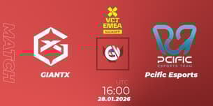 GIANTX VS Pcific Esports
