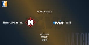 Nemiga Gaming VS 1WIN