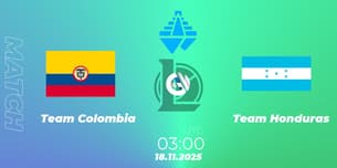 Team Colombia VS Team Honduras