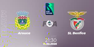 Arouca VS SL Benfica