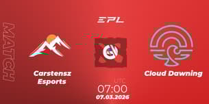 Carstensz Esports VS Cloud Dawning Carstensz Esports VS Cloud Dawning