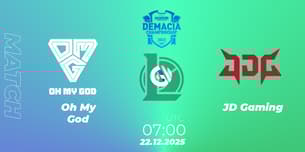 Oh My God VS JD Gaming