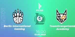 Berlin International Gaming VS TeamOrangeGaming Academy