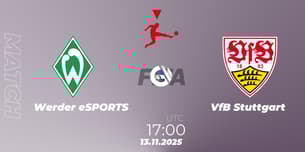 Werder eSPORTS VS VfB Stuttgart