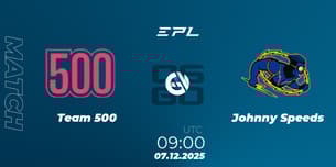 Team 500 VS Johnny Speeds Team 500 VS Johnny Speeds