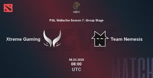 Xtreme Gaming VS Team Nemesis