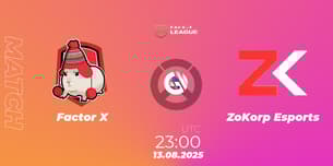 Factor X VS ZoKorp Esports