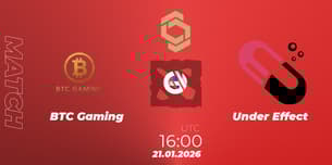 BTC Gaming VS Under Effect