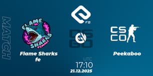 Flame Sharks fe VS Peekaboo