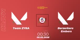 Team ZYRA VS Berzerkers Embers