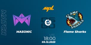 MASONIC VS Flame Sharks