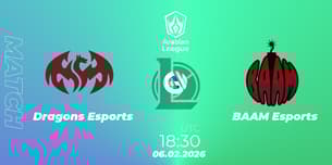 Dragons Esports VS BAAM Esports
