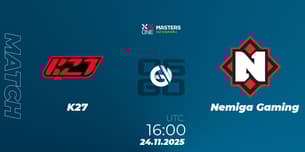 K27 VS Nemiga Gaming