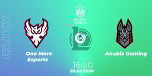 One More Esports VS Anubis Gaming