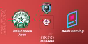 DLSU Green Aces VS Oasis Gaming DLSU Green Aces VS Oasis Gaming