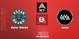 Estar Backs VS Lava