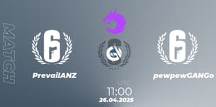 PrevailANZ VS pewpewGANGo PrevailANZ VS pewpewGANGo