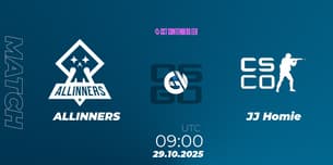 ALLINNERS VS JJ Homie ALLINNERS VS JJ Homie
