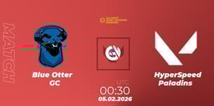 Blue Otter GC VS HyperSpeed Paladins