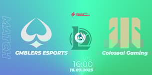 GMBLERS ESPORTS VS Colossal Gaming