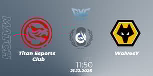 Titan Esports Club VS WolvesY Titan Esports Club VS WolvesY