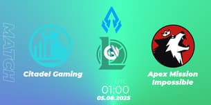 Citadel Gaming VS Apex Mission Impossible Citadel Gaming VS Apex Mission Impossible