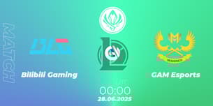 Bilibili Gaming VS GAM Esports Bilibili Gaming VS GAM Esports