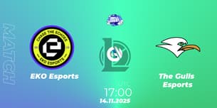 EKO Esports VS The Gulls Esports