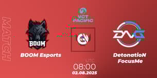 BOOM Esports VS DetonatioN FocusMe BOOM Esports VS DetonatioN FocusMe