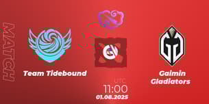 Team Tidebound VS Gaimin Gladiators