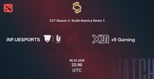 INF.UESPORTS VS x5 Gaming