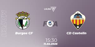 Burgos CF VS CD Castellón