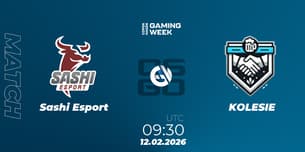 Sashi Esport VS KOLESIE