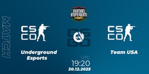 Underground Esports VS Team USA