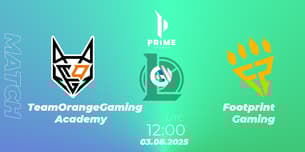 TeamOrangeGaming Academy VS Footprint Gaming TeamOrangeGaming Academy VS Footprint Gaming