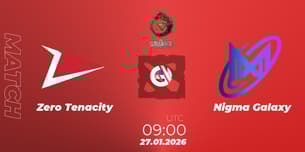 Zero Tenacity VS Nigma Galaxy 