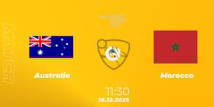 Australia VS Morocco