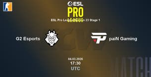 G2 Esports VS paiN Gaming