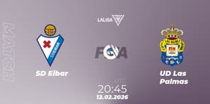 SD Eibar VS UD Las Palmas